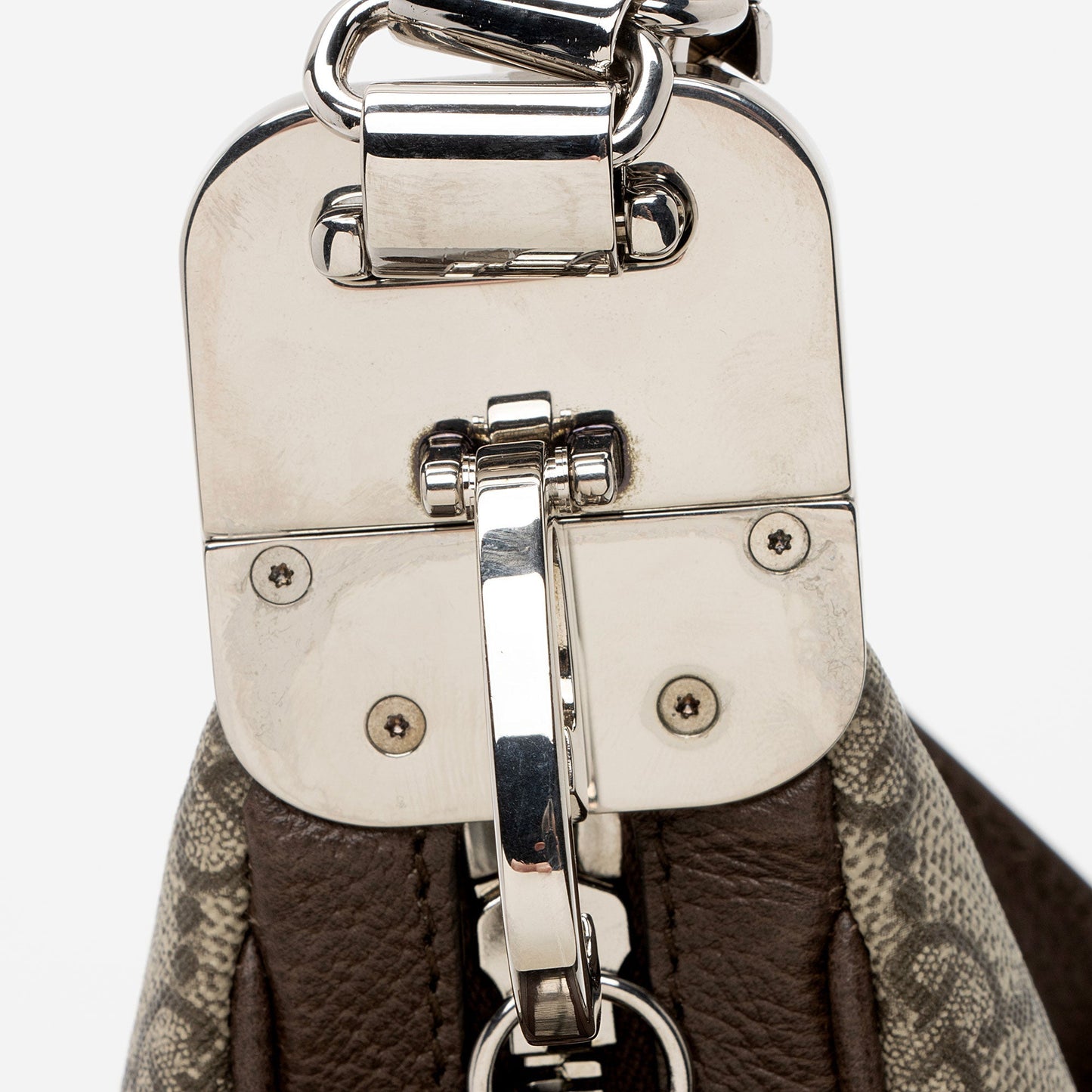 Gucci GG Supreme Web Attache Small Shoulder Bag (SHF-sxZNBL)