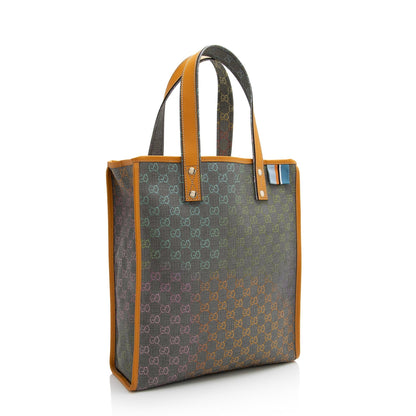 Gucci GG Supreme Web Loop N/S Shopping Tote (SHF-22399)