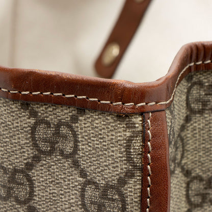 Gucci GG Supreme Web Loop N/S Shopping Tote