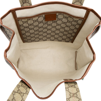 Gucci GG Supreme Web Loop N/S Shopping Tote