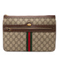Gucci GG Supreme Web Ophidia Clutch