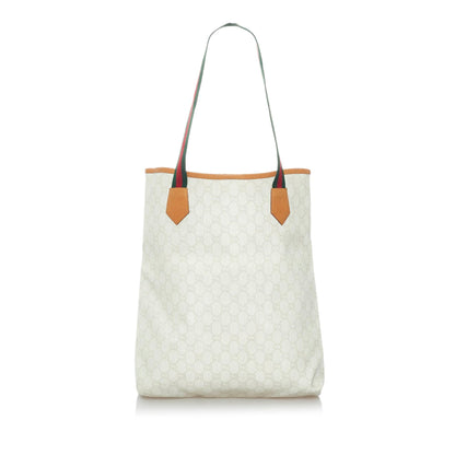 Gucci GG Supreme Web Tote Bag (SHG-30198)