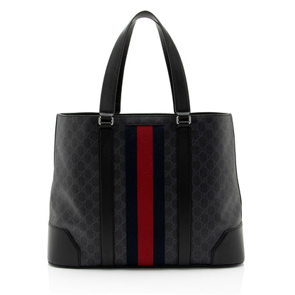 Gucci GG Supreme Web Tote (SHF-aAkqQK)