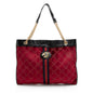 Gucci GG Velvet Rajah Large Tote (SHF-22450)
