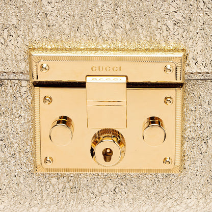 Gucci Galassia Leather Padlock Small Shoulder Bag (SHF-Tu7mRP)