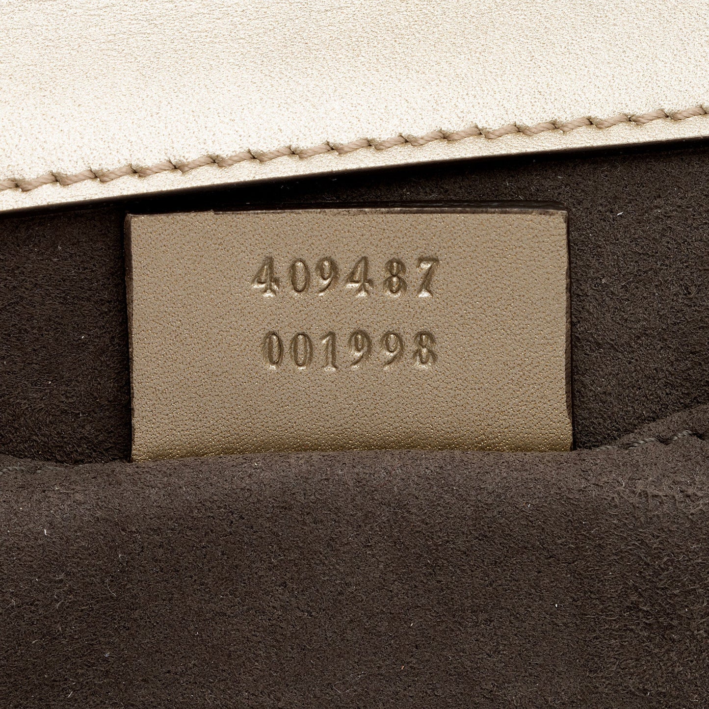 Gucci Galassia Leather Padlock Small Shoulder Bag (SHF-Tu7mRP)