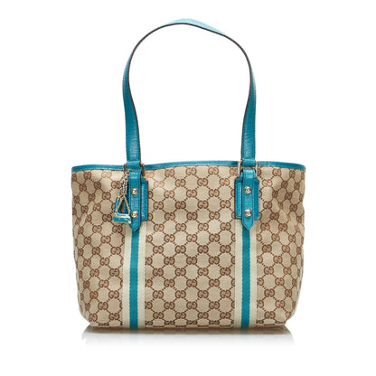 Gucci Gg Canvas Jolicoeur Tote Bag (SHG-gvdVP0)