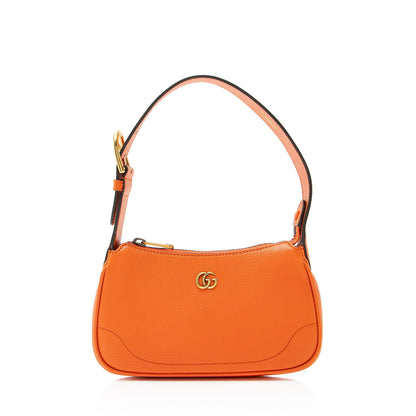 Gucci Goatskin Aphrodite Mini Shoulder Bag