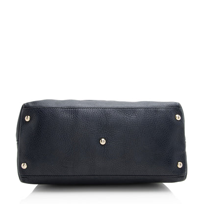 Gucci Grained Leather Soho Working Tote (SHF-22388)