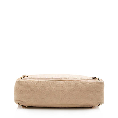 Gucci Guccisima Leather Abbey Large Tote (SHF-14716)