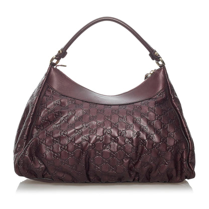Gucci Guccissima Abbey D-Ring Shoulder Bag (SHG-29816)