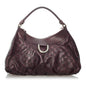 Gucci Guccissima Abbey D-Ring Shoulder Bag (SHG-29816)