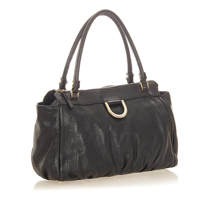 Gucci Guccissima Abbey D-Ring Shoulder Bag (SHG-31680)