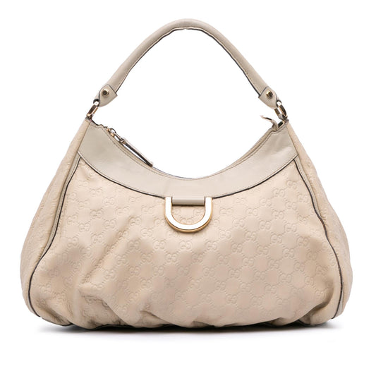 Gucci Guccissima Abbey D Ring Shoulder Bag