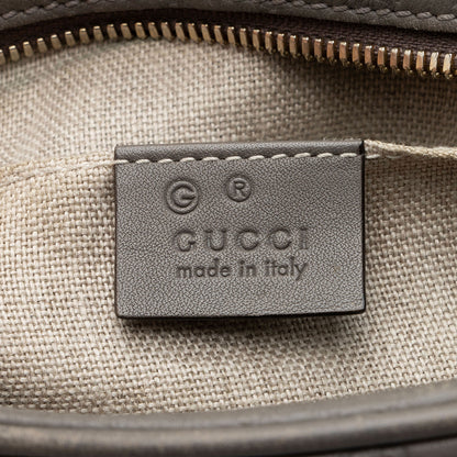 Gucci Guccissima Leather Bree Disco Shoulder Bag (SHF-wVBwEk)