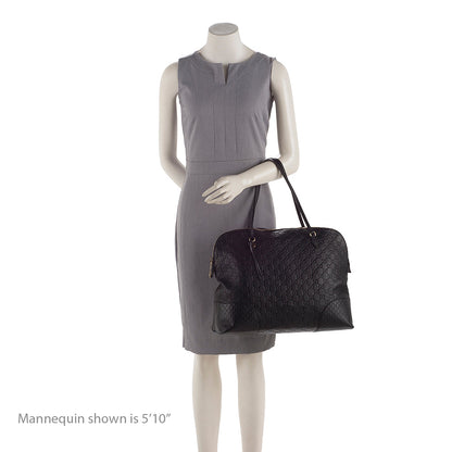 Gucci Guccissima Leather Bree Medium Tote (SHF-19264)