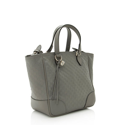 Gucci Guccissima Leather Bree Small Tote (SHF-21732)