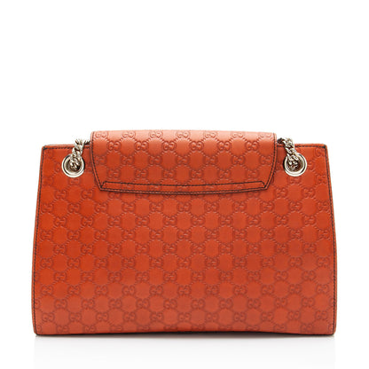 Gucci Guccissima Leather Emily Large Shoulder Bag