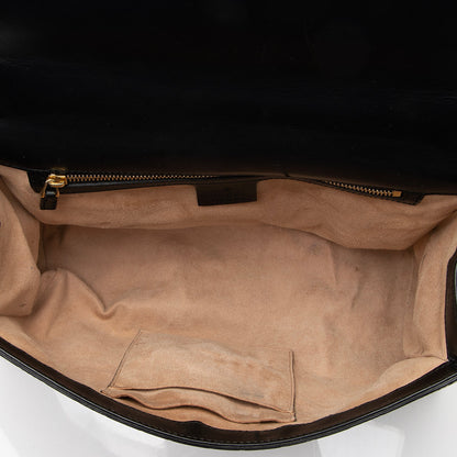 Gucci Guccissima Leather Padlock Medium Shoulder Bag (SHF-22514)