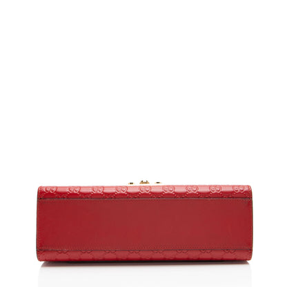 Gucci Guccissima Leather Padlock Medium Shoulder Bag (SHF-83LvCg)