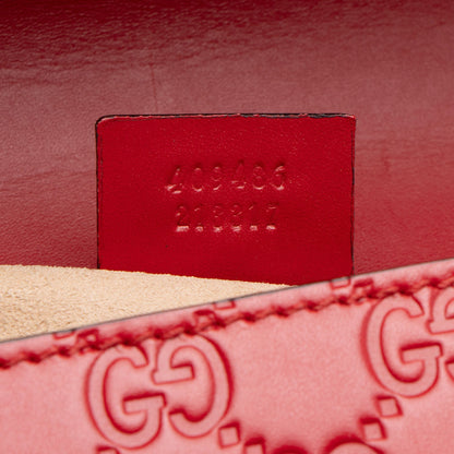 Gucci Guccissima Leather Padlock Medium Shoulder Bag (SHF-83LvCg)
