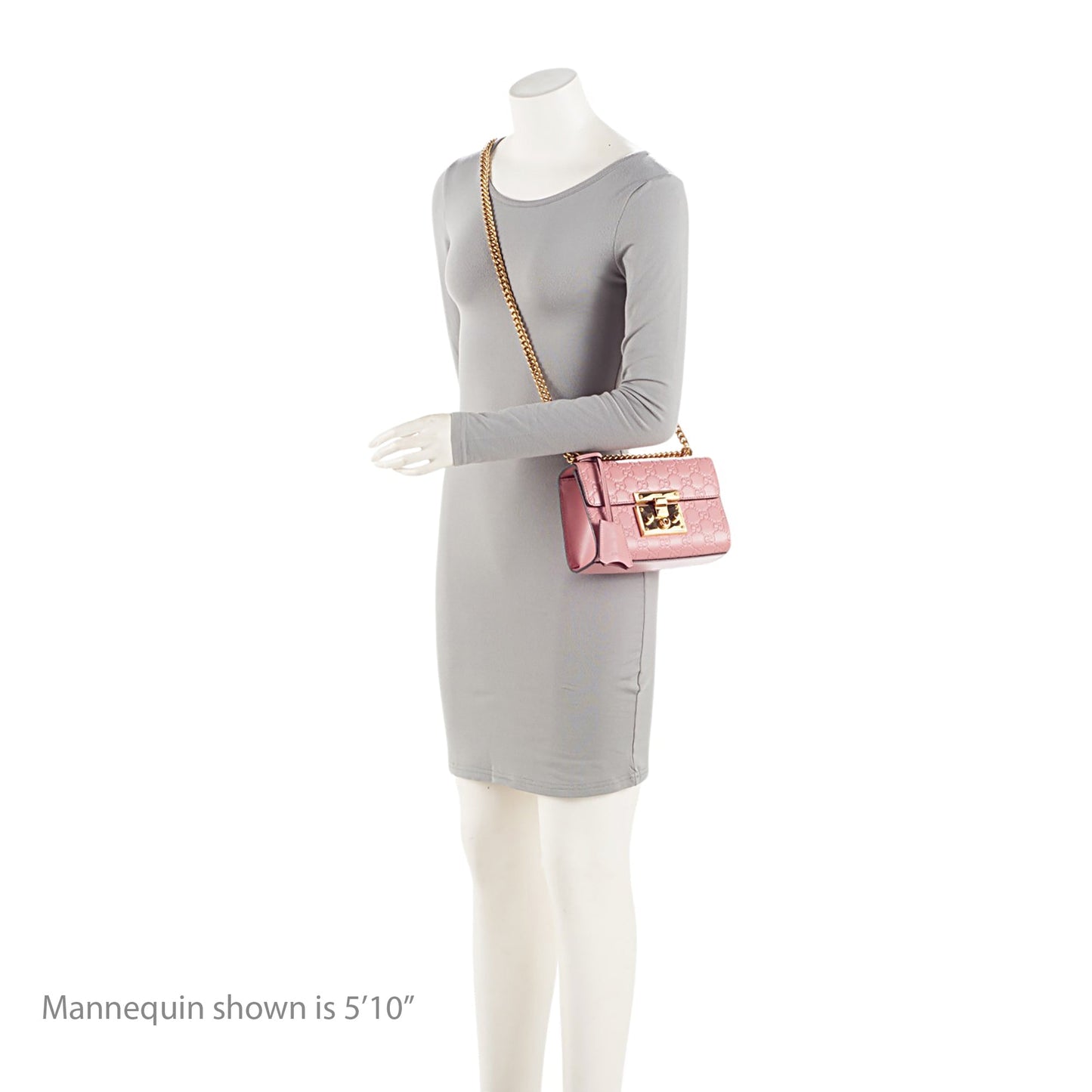 Gucci Guccissima Leather Padlock Small Shoulder Bag