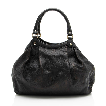 Gucci Guccissima Leather Sukey Medium Tote