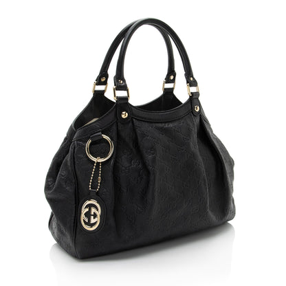 Gucci Guccissima Leather Sukey Medium Tote