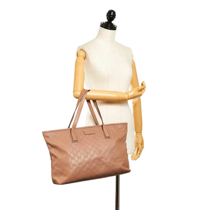 Gucci Guccissima Leather Tote Bag (SHG-31165)