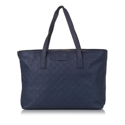 Gucci Guccissima Leather Tote Bag (SHG-32631)