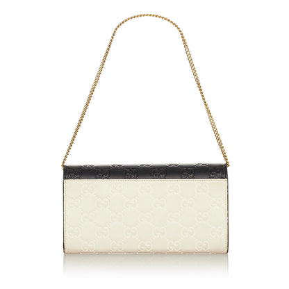 Gucci Guccissima Padlock Shoulder Bag (SHG-31849)