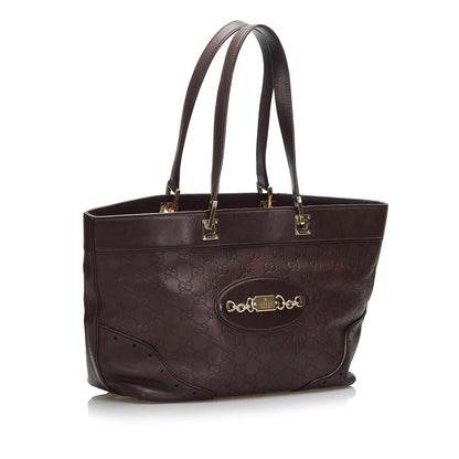 Gucci Guccissima Punch Tote Bag (SHG-V1rTh1)