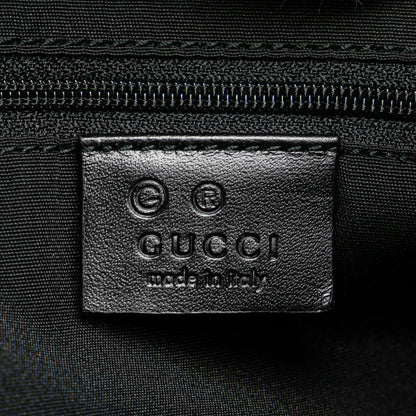 Gucci Guccissima Trimmed Canvas Colbert Shoulder Bag