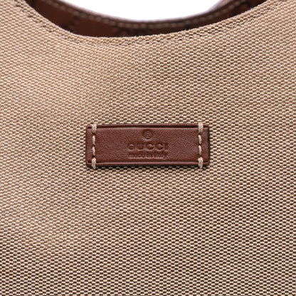 Gucci Guccissima Trimmed Canvas Colbert Shoulder Bag