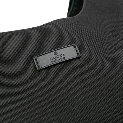 Gucci Guccissima Trimmed Canvas Colbert Shoulder Bag