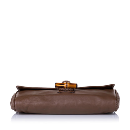 Gucci Hip Bamboo Clutch (SHG-35212)