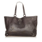 Gucci Horsebit Abbey D-Ring Leather Tote Bag (SHG-31931)