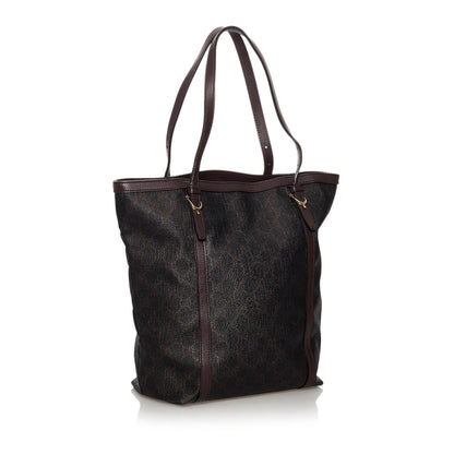 Gucci Horsebit Canvas Shoulder Bag (SHG-30005)