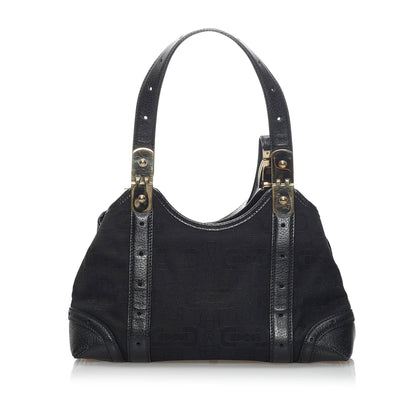 Gucci Horsebit Canvas Shoulder Bag (SHG-34217)