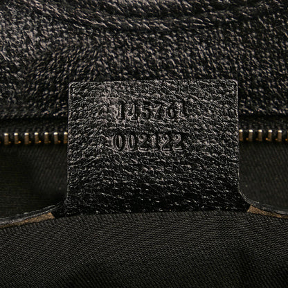 Gucci Horsebit Canvas Shoulder Bag (SHG-34217)