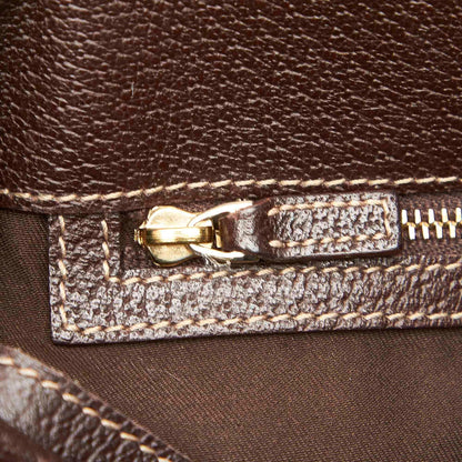 Gucci Horsebit Canvas Shoulder Bag (SHG-37760)