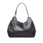 Gucci Horsebit Embossed Leather Shoulder Bag (SHG-96c9Qj)
