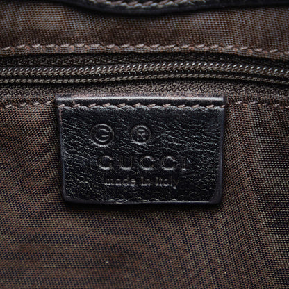 Gucci Horsebit Embossed Leather Shoulder Bag (SHG-96c9Qj)