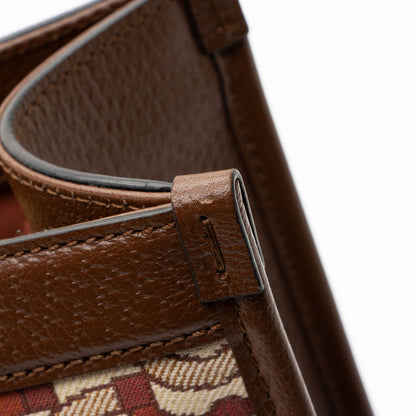Gucci Horsebit Jacquard Interlocking G Tote