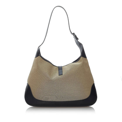 Gucci Jackie Canvas Shoulder Bag (SHG-29996)