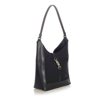 Gucci Jackie Canvas Shoulder Bag (SHG-31971)