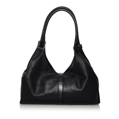 Gucci Jackie Perforated Leather Shoulder Bag (SHG-30008)
