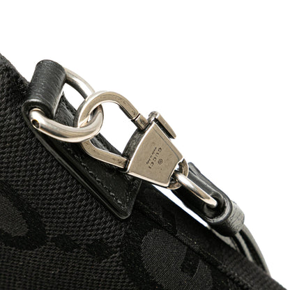 Gucci Jumbo GG Canvas Clutch on Strap