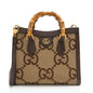 Gucci Jumbo GG Canvas Diana Small Tote
