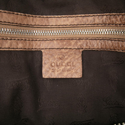 Gucci Large GG Canvas Bamboo Bar Tote